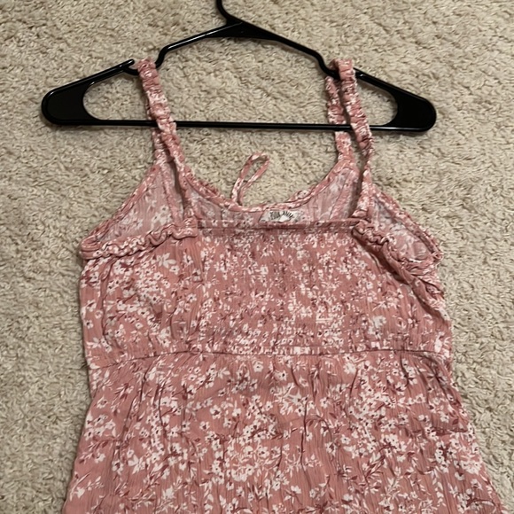 Pink Rose Floral Summer dress - Picture 3 of 5